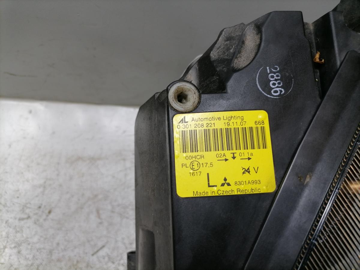 Mitsubishi Colt Z30 original Scheinwerfer vorn links original abgedunkelt Bj.2008